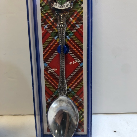 Vintage Silver Plated Scotland St.Andrews Collectible Spoon - Picture 4 of 9